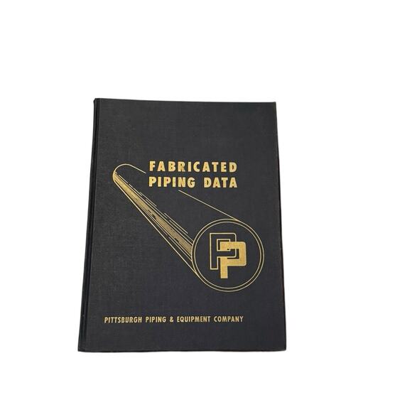 1909 large catalogue of valves, fittings, appliances for the  Vintage Fabricated Piping Data First Ed Pittsburgh Piping & Equipment‎ Co Book